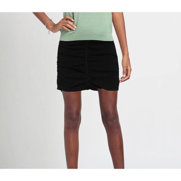 Sandro Knit Mini Skirt Black ( XS ) - Picture 1 of 6